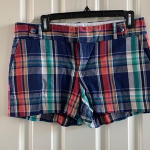 Plaid Banana Republic Ryan Fit Shorts